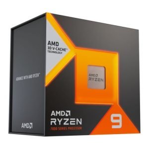 AMD – AMD Ryzen 9 7900X3D CPU, AM5, 4.4GHz (5.6 Turbo), 12-Core, 120W, 140MB Cache, 5nm, 7th Gen, Radeon Graphics, NO HEATSINK/FAN