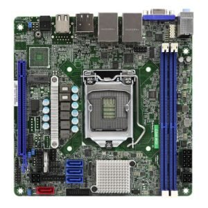 ASROCK_RACK – Asrock Rack C246 WSI Server Board, Intel C246, 1151, Mini ITX, VGA, HDMI, DP, Dual GB LAN