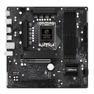 ASROCK – Asrock B760M PG LIGHTNING, Intel B760, 1700, Micro ATX, 4 DDR5, HDMI, DP, 2.5G LAN, PCIe5, 3x M.2