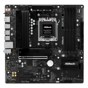 ASROCK – Asrock B850M PRO-A, AMD B850, AM5, Micro ATX, 4 DDR5, HDMI, DP, 2.5G LAN, 3x M.2