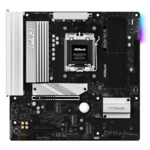 ASROCK – Asrock B850M PRO RS, AMD B850, AM5, Micro ATX, 4 DDR5, HDMI, DP, 2.5G LAN, RGB, 3x M.2