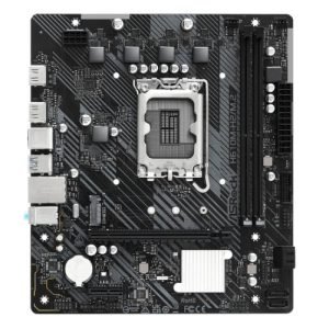 ASROCK – Asrock H610M-H2/M.2, Intel H610, 1700, Micro ATX, 2 DDR4, 2 HDMI, GB LAN, PCIe4, 1x M.2