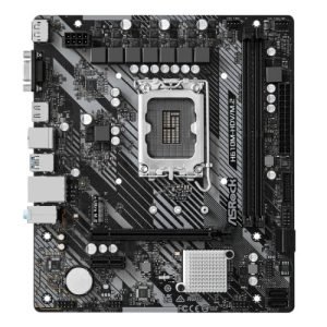 ASROCK – Asrock H610M-HDV/M.2 R2.0, Intel H610, 1700, Micro ATX, 2 DDR4, VGA, HDMI, DP, PCIe4, 1x M.2