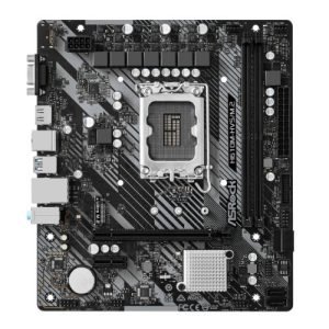 ASROCK – Asrock H610M-H2/M.2 D5, Intel H610, 1700, Micro ATX, 2 DDR5, 2 HDMI, GB LAN, PCIe4, 1x M.2