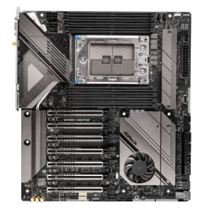 ASROCK – Asrock WRX80 CREATOR R2.0, AMD WRX80, sWRX8, EATX, 8 DDR4, Wi-Fi 6E, Thunderbolt 4, Dual 10G LAN & IPMI, 2x M.2