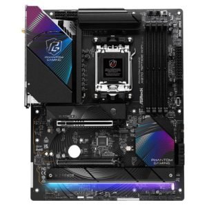 ASROCK – Asrock X870 RIPTIDE WIFI, AMD X870, AM5, ATX, 4 DDR5, HDMI, 2 USB4, Wi-Fi 7, 2.5G LAN, RGB, 3x M.2