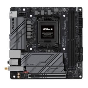 ASROCK – Asrock Z790M-ITX WIFI, Intel Z790, 1700, Mini ITX, 2 DDR5, HDMI, DP, eDP, Wi-Fi 6E, 2.5G & GB LAN, PCIe5, 2x M.2