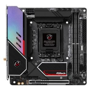 ASROCK – Asrock Z790 PG-ITX/TB4, Intel Z790, 1700, Mini ITX, 2 DDR5, HDMI, DP, 2 Thunderbolt, Wi-Fi 6E, 2.5G LAN, PCIe5, 3x M.2