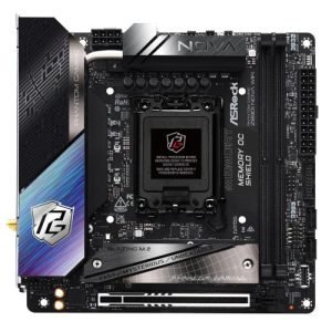 ASROCK – Asrock Z890I NOVA WIFI, Intel Z890, 1851, Mini ITX, 2 DDR5, HDMI, 2 TB4, Wi-Fi 7, 5G LAN, RGB, 3x M.2