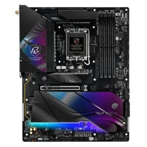 ASROCK – Asrock Z890 RIPTIDE WIFI, Intel Z890, 1851, ATX, 4 DDR5, HDMI, 2 TB4, Wi-Fi 7, 2.5G LAN, RGB, 5x M.2