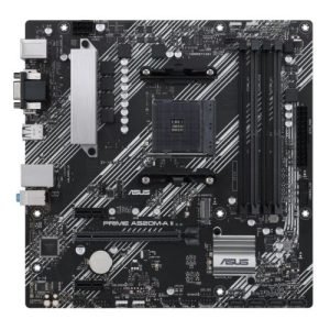 ASUS – Asus PRIME A520M-A II/CSM – Corporate Stable Model, AMD A520, AM4, Micro ATX, 4 DDR4, VGA, HDMI, DP, M.2