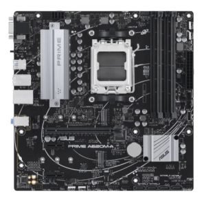 ASUS – Asus PRIME A620M-A-CSM – Corporate Stable Model, AMD A620, AM5, Micro ATX, 4 DDR5, VGA, HDMI, DP, GB LAN, PCIe4, 2x M.2