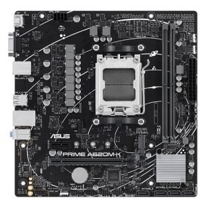 ASUS – Asus PRIME A620M-K, AMD A620, AM5, Micro ATX, 2 DDR5, VGA, HDMI, GB LAN, PCIe4, 1x M.2