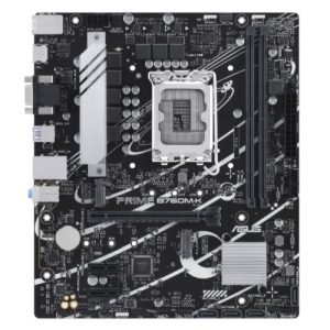 ASUS – Asus PRIME B760M-K, Intel B760, 1700, Micro ATX, 2 DDR5, VGA, HDMI, 2.5G LAN, PCIe4, 2x M.2