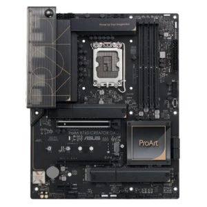 ASUS – Asus PROART B760-CREATOR D4, Intel B760, 1700, ATX, 4 DDR4, HDMI, DP, 2.5G LAN, PCIe5, 3x M.2, Creator Hub