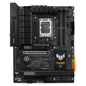 ASUS – Asus TUF GAMING B760-PLUS WIFI, Intel B760, 1700, ATX, 4 DDR5, HDMI, DP, Wi-Fi 6, 2.5G LAN, PCIe5, 3x M.2, RGB