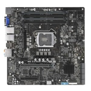 ASUS – Asus WS C246M PRO Rack-Optimized Workstation, Intel C246, 1151, Micro ATX, VGA, HDMI, DP, Dual LAN, M.2