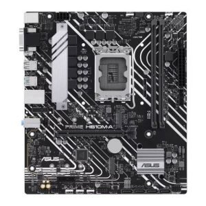 ASUS – Asus PRIME H610M-A-CSM – Corporate Stable Model, Intel H610, 1700, Micro ATX, 2 DDR5, VGA, HDMI, DP, 2x M.2