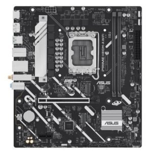 ASUS – Asus PRIME H810M-A WIFI, Intel H810, 1851, Micro ATX, 2 DDR5, HDMI, DP, Wi-Fi 6E, GB LAN, 2x M.2