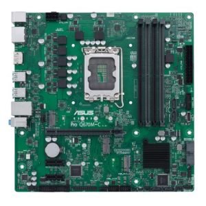 ASUS – Asus PRO Q670M-C-CSM – Corporate Stable Model, Intel Q670, 1700, Micro ATX, 4 DDR5, HDMI, 2 DP, GB LAN, PCIe4, 2x M.2