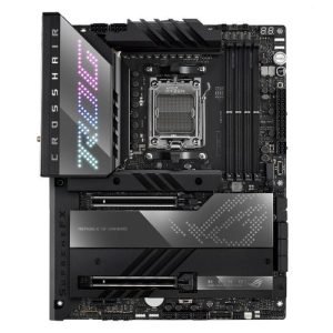 ASUS – Asus ROG CROSSHAIR X670E HERO, AMD X670, AM5, ATX, 4 DDR5, HDMI, 2 USB4, Wi-Fi 6E, 2.5G LAN, PD 3.0 60W, PCIe5, RGB, 5x M.2