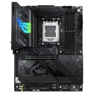 ASUS – Asus ROG STRIX X870-F GAMING WIFI, AMD X870, AM5, ATX, 4 DDR5, HDMI, DP, 2 USB4, Wi-Fi 7, 2.5G LAN, PD 30W, RGB, 4x M.2