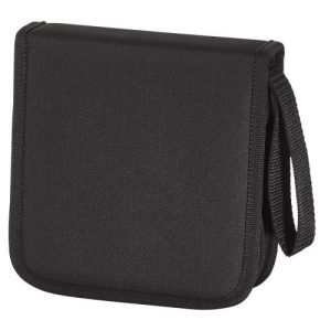 HAMA – Hama CD/DVD/Blu-Ray Disc Wallet, Up to 32 Discs, Black