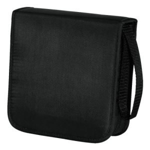 HAMA – Hama CD/DVD/Blu-Ray Disc Wallet, Up to 40 Discs, Black