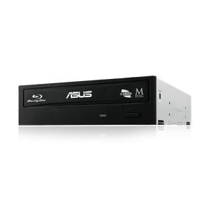 ASUS – Asus (BW-16D1HT) Blu-Ray Writer, 16x, SATA, Black, BDXL & M-Disc Support, Cyberlink Power2Go 8, OEM