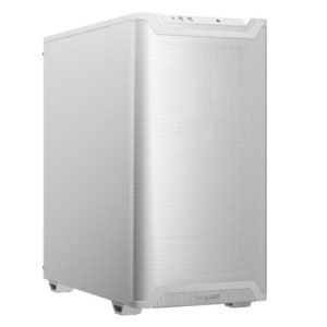 BEQUIET – Be Quiet! Pure Base 501 Airflow Gaming Case, ATX, Compact Design, 2 Pure Wings 3 Fans, High Airflow Front & Top, USB-C, White