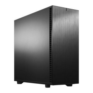 FRACTAL – Fractal Design Define 7 XL (Black Solid) Gaming Case, E-ATX, Modular Design, 3 Fans, Fan Hub, Sound Dampening, USB-C