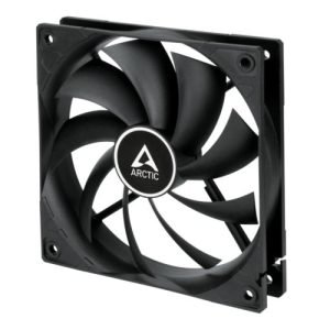 ARCTIC – Arctic F12 Low Noise 12cm Case Fan, Black, 9 Blades, Fluid Dynamic