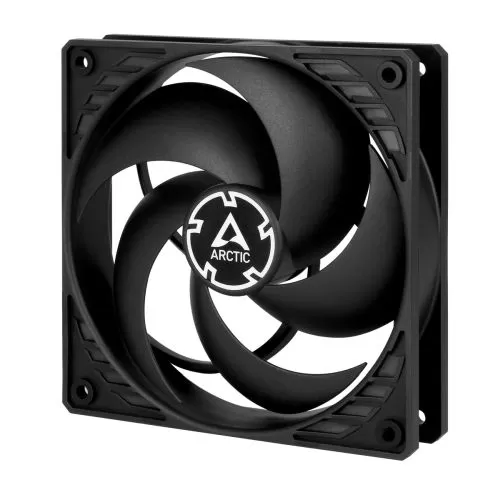 ARCTIC - Arctic P12 Silent Pressure Optimised 12cm Case Fan, Black, Fluid Dynamic, 1050 RPM