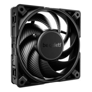 BEQUIET – Be Quiet! (BL098) Silent Wings Pro 4 12cm PWM Case Fan, Black, Up to 3000 RPM, 3x Speed Switch, Fluid Dynamic Bearing