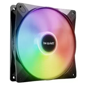 BEQUIET – Be Quiet! (BL129) Light Wings LX 14cm PWM High-Speed ARGB Case Fan, Rifle Bearing, Impeller w/ 16 LEDs, Daisy-Chain, Up to 1800 RPM, Black