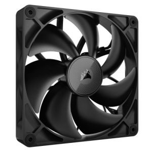 CORSAIR – Corsair iCUE LINK RX140 14cm PWM Case Fan, Magnetic Dome Bearing, 1700 RPM, Black, Single Fan Expansion Kit