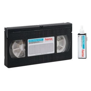 HAMA – Hama VHS/S-VHS Video Cleaning Tape with Cleaning Fluid