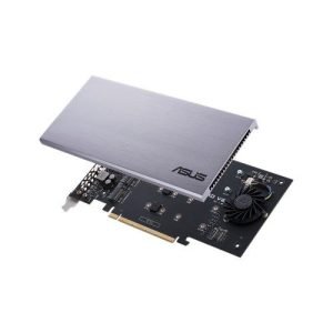 ASUS – Asus Hyper M.2 x16 Card V2, Connect 4 x PCIe 3.0 M.2 SSDs through the PCIe x8 or x16 slot