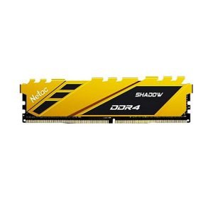 NETAC – Netac Shadow Yellow, 16GB, DDR4, 3200MHz (PC4-25600), CL16, DIMM Memory