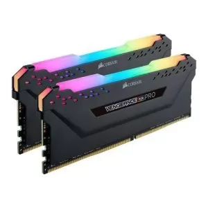 CORSAIR - Corsair Vengeance RGB Pro 32GB Memory Kit (2 x 16GB), DDR4, 3600MHz (PC4-28800), CL18, XMP 2.0, Ryzen Optimised, Black, DIMM Memory