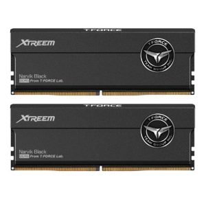 TEAM – Team T-Force Xtreem 32GB Kit (2 x 16GB), DDR5, 8000MHz (PC5-64000), CL38, ECC, AMD EXPO & Intel XMP 3.0, PMIC, DIMM Memory, Black