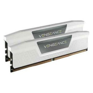 CORSAIR – Corsair Vengeance 64GB Kit (2 x 32GB), DDR5, 5600MHz (PC5-44800), CL40, 1.25V, XMP 3.0, PMIC, DIMM Memory, White