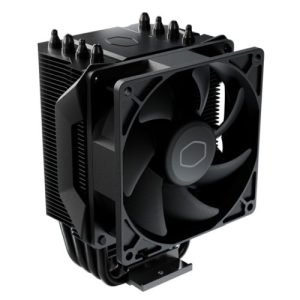 COOLER MASTER – Cooler Master Hyper 411 Nano Heatsink & Fan, Intel & AMD Sockets, All Black, Direct Contact Tech, Aluminum Fins, 4 Heatpipes