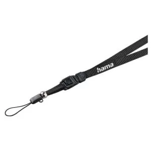 HAMA – Hama Camera Neck/Wrist Strap, Quick Fastener, 45cm, Black