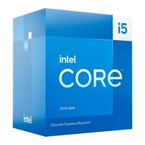 INTEL – Intel Core i5-13400F CPU, 1700, 2.5 GHz (4.6 Turbo), 10-Core, 65W (148W Turbo), 10nm, 20MB Cache, Raptor Lake, No Graphics