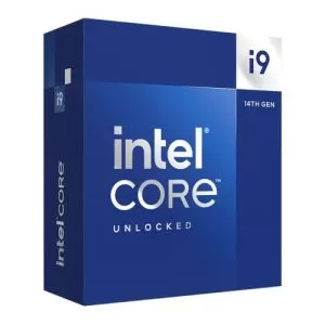 INTEL – Intel Core i9-14900K CPU, 1700, 3.2 GHz (6.0 Turbo), 24-Core, 125W (253W Turbo), 10nm, 36MB Cache, Overclockable, Raptor Lake Refresh, NO HEATSINK/FAN