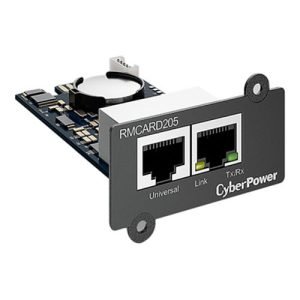 CYBERPOWER – CyberPower RMCARD205 Remote Management Card, SNMP-Network, Input for ENVSENSOR