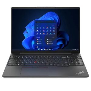 LENOVO – Lenovo ThinkPad E16 Laptop, 16″ WUXGA, i7-1355U, 16GB, 512GB SSD, No Optical, USB-C, Windows 11 Pro