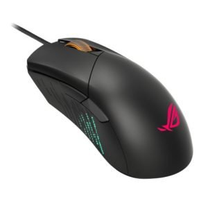 ASUS – Asus ROG Gladius III Gaming Mouse, USB, 19000 DPI (tuned to 26,000), Push-Fit Switch Socket II, 5 Onboard Profiles, RGB Lighting