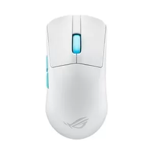 ASUS – Asus ROG Harpe Ace Aim Lab Edition Gaming Mouse, Wireless/Bluetooth/USB, Synergistic Software, RGB, Mouse Grip Tape, White